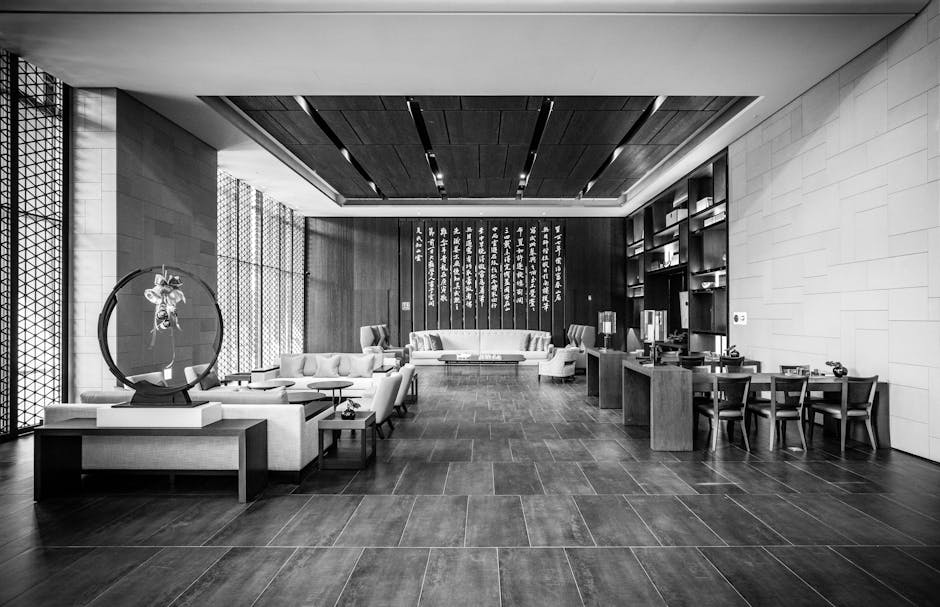 VIP lounge area with comfortable seating and ambient lighting